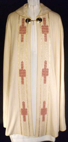Chormantel weiss